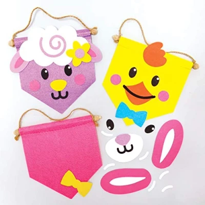Image of Baker Ross Easter Banners Pack of 3, Crafts, Craft for Kids (AX801)