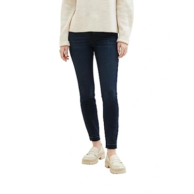 Image of TOM TAILOR Denim Women&#039;s 1039898 Extra Skinny Janna Fit Jeans, 10173 dark Stone Blue Black Denim, W25