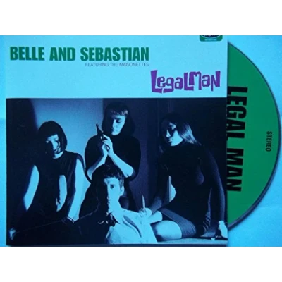 Image of Belle &amp; Sebastian Legal Man 2000 UK CD single JPRCDS018