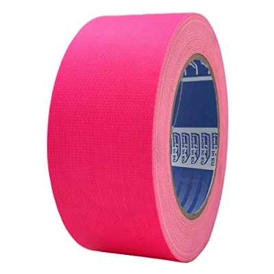 Image of ACIT Fluorescent Duct Tape, 50mm x 25m, Reinforced Gaffer, Repairs, Fixing &amp; Packing High Strength (Pink)