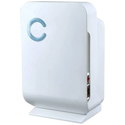 Image of Leisurewize LW573 Mini Compact Portable Electric Dehumidifier 48W Auto Cut Off LED Indicator 1.3L Water Tank Moisture Absorber Mould Remover Purifier Home &amp; Bathroom