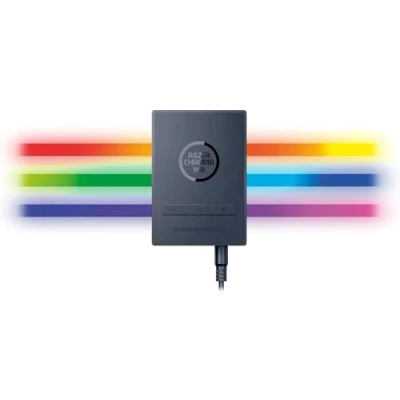 Image of Razer Chroma Light Strip Set Wireless ARGB Device for Advanced Lighting Customisation (ARGB Controller, 2 Modes, Mounting Brackets and Adhesive, 1x 100 cm 2x 50 cm) Black