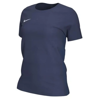 Image of NIKE BV6728 410 Dri FIT Park 7 JBY T shirt Women&#039;s MIDNIGHT NAVY/WHITE Size XL