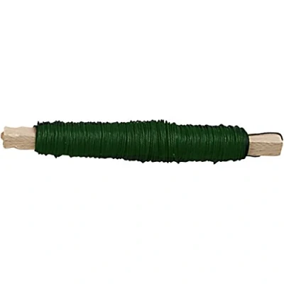 Image of Florist Wire, thickness 0,5 mm, green, 50m