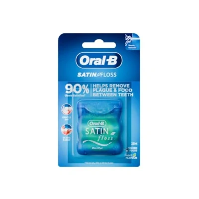 Image of Oral B Satin Dental Floss 25m Mint