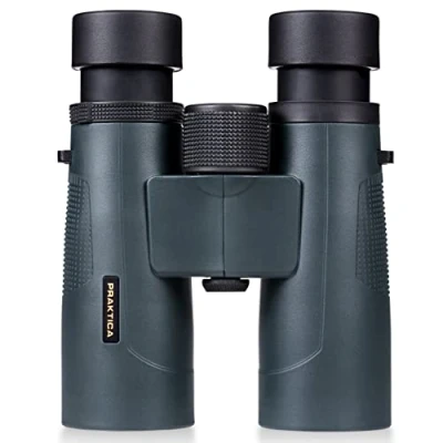 Image of Praktica Pioneer R 8x42mm Waterproof Binoculars Blue Roof Prism Premium Fully Multi Coated Glass Lenses for Bird Watching, Wildlife, Hiking &amp; More