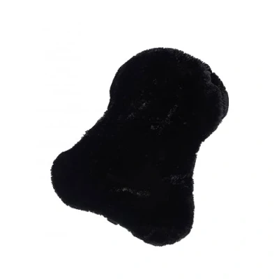 Image of LeMieux Simuwool Seat Saver Elasticated Side Straps Adjustable Gullet Strap Faux Lambswool Natural