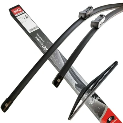 Image of HQ AUTOMOTIVE Windscreen Wiper Blades 3pcs kit Fits: Volvo XC40 2018 onwards model: ADB02 424HQ3A14