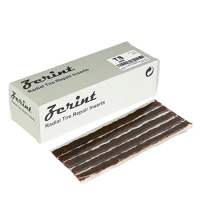 Image of ZERINT TS 805F 50Pcs Emergency Tubeless Tyre Puncture Repair Strips Strings for Car Truck Motorcycle Bike (200 X 6 mm)