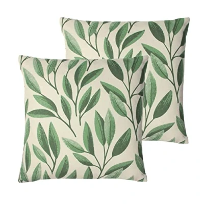 Image of Paoletti Laurel Cushions (Twin Pack) Multicolour One Size