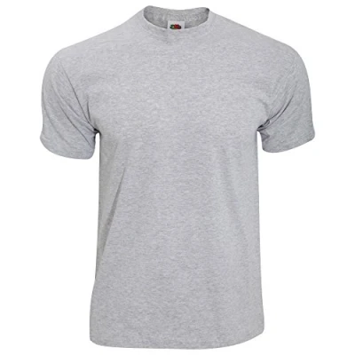 Image of Fruit of the Loom Mens Screen Stars Original Full Cut Short Sleeve T Shirt (XL) (Heather Grey)