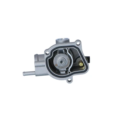 Image of 6112000115, 6112030175, A6112000115, A6112030175 Engine thermostat NRF 725153 85C with sensor, seal ring housing