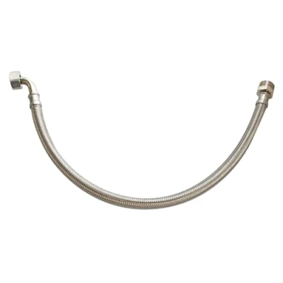 Image of SOMATHERM 2985 26 Sanitary Hose Connection with Female Angled Rotating nut DN8, Gray, 50 CM