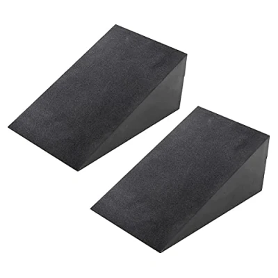 Image of Kopinma 2 Pcs Squat Wedge Ramp, YOGA Mats, Non Slip Pilates Block, Foam Fitness Slant Board, Stretch Wedge, Calf Stretcher, Incline Board Improve Strength for and Deadlift