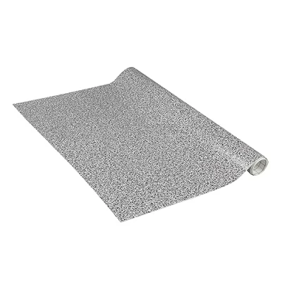 Image of Venilia Adhesive Film, Decorative Stone Look, Furniture Wallpaper, self PVC, Phthalate 67.5 cm x 1.5 m, 53400, Granite Grey