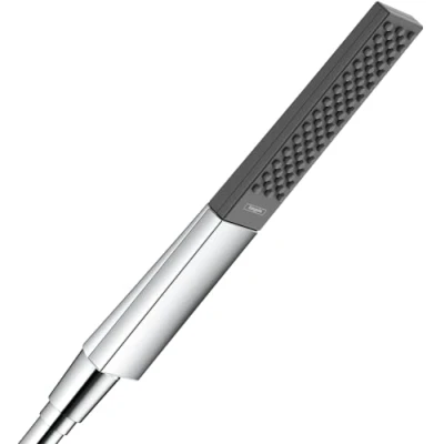 Image of Hand Sized Rainfinity Rod Shower 100 1jet; Color: Chrome