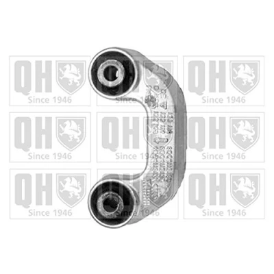 Image of 8D0411318D Anti roll bar link QUINTON HAZELL QLS3238S 90mm Premium Kit+ with fastening material AUDI: A4 B5 Avant, A6 C5 Saloon