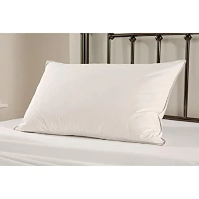 Image of Mitre Microfibre Pillow 100% Cotton Cover 233 Thread Count Feels Like Down Soft Fire Retardant