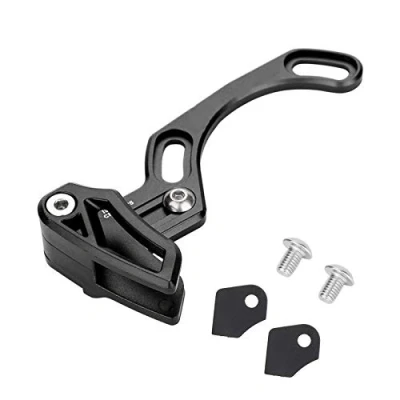 Image of Bike Chain guide,Aluminium Alloy Ultralight MTB Mountain ycle Guide ISCG 05 Direct Mount Chainring Protector(Black)