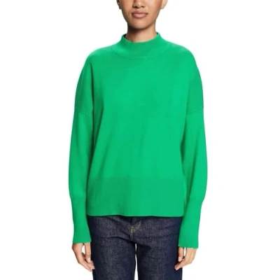 Image of ESPRIT Women&#039;s 023ee1i314 Sweater, Green, M