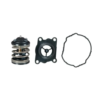 Image of TH47487G1 Engine thermostat GATES TH47487K1 87C with gaskets/seals housing BMW: 1 Hatchback, 3 Saloon, Touring