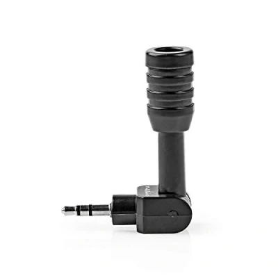 Image of Nedis Wired Microphone Mini Plug in 3.5 mm Black