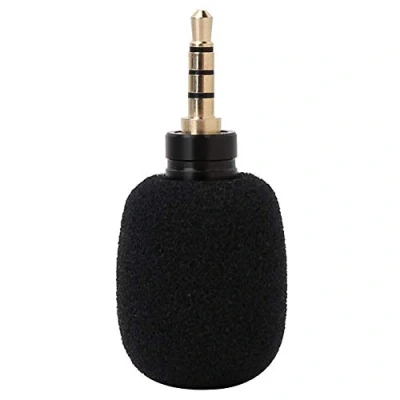 Image of EBTOOLS Microphone for Laptop 3.5mm Replacement Cell Phone,Mini Portable Jack Plug Mobile Smart Phone EY 630A(Four Pole)