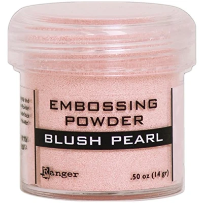 Image of Ranger Blush Pearl Embossing Powder, Synthetic Material, Pink, 4.4 x cm