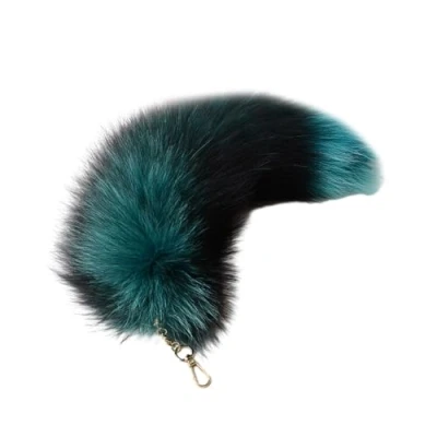 Image of JOERBABU Keychain, Foxes Tail Tassels Keychain Hanging Ornaments Keyring Bag Charm Pendant Car Keys Holder Handbag Decoration