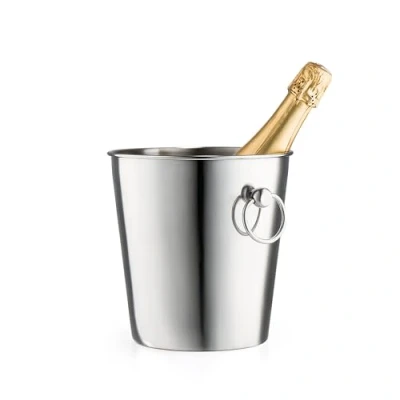 Image of Leopold Vienna LV00330 Champagne Cooler, Stainless steel, Silver, 197x226x197mm