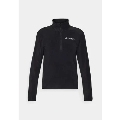 Image of adidas Women&#039;s Terrex Multi Essentials Half Zip Fleece Jacket, black, S