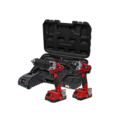 Image of Olympia Tools X20S Twin Pack 2 x 2Ah, Black and Red