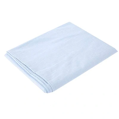 Image of Salon Bed Sheet 8 Color Beauty Massage Sheets SPA Couch Cover Soft Cotton with Face Breath Hole (Light Blue)