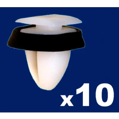 Image of Auto Trim Clips 856543 / 71728806 Lower Door Clip 10 Pieces
