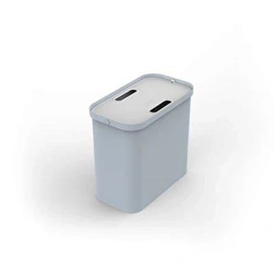 Image of Joseph GoRecycle Dual Compartment, Easy Empty 28 Litre Recycling Caddy Ideal for Glass, Paper, Metal and Plastic