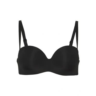 Image of Emporio Armani Bandeau Strapless Custom FIT BRA Multiway / bra, Women&#039;s, Size: 36B, Nero