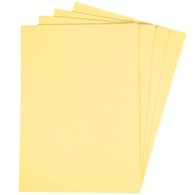 Image of A4 Beige Card 50 Sheets Chamois Coloured 160gsm Printer Photocopier