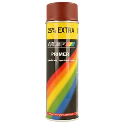 Image of Motip 04055 Spray Paint Red 500 ml