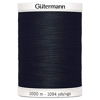 Image of Gutermann Sew All Sewing Thread 1000m Black 000 per spool