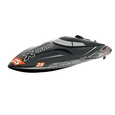 Image of Joysway JY8209V2 SUPER MONO X 2.4G RTR BRUSHLESS RACING BOAT 420mm v2 RC, Black