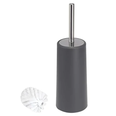 Image of bremermann plastic toilet brush, upright (grey)