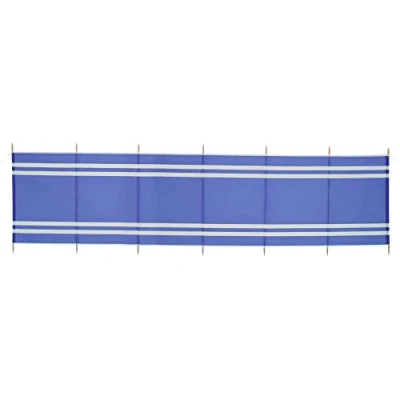 Image of 7 Pole Wooden Windbreak