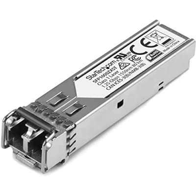 Image of StarTech.com MSA Uncoded Compatible SFP Module 1000BASE ZX 1GbE Single Mode Fiber (SMF) Optic Transceiver 1GE Gigabit Ethernet LC 70km 1550nm DDM (SFP1000ZXST)