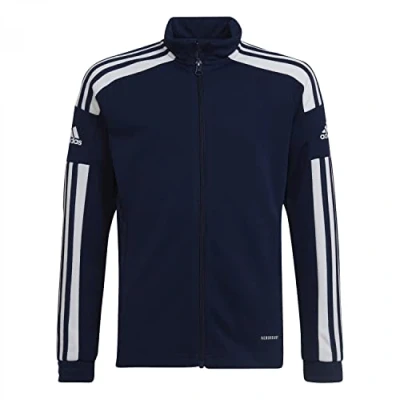 Image of adidas Unisex Kids Squadra 21 Training Jacket, team navy blue/white, 11 12 Years