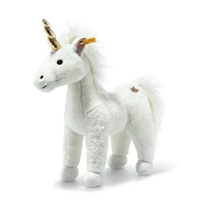 Image of Steiff 067648 Soft Cuddly Friends Unica unicorn, 35 cm, Whisper White