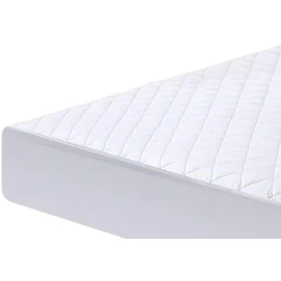 Image of QAYAM Quilted King 30CM Mattress Protector Deep Stretch Skirt Anti Allergy Breathable Lightweight Fitted Topper Cover NOT WATER PROOF (King 152x200+30)
