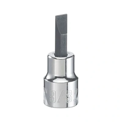 Image of CRAFTSMAN Screwdriver Bit Socket, Flathead, 3/8 in. Drive, 9/32 (CMMT42652)