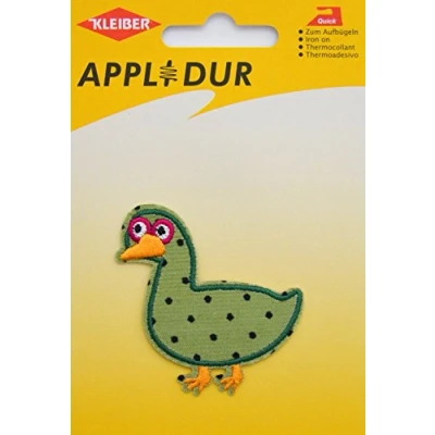 Image of Kleiber 6.5 x 3.5 cm Iron On &quot;Duck&quot; Cloth Patch