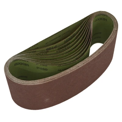 Image of Worksafe Sanding Belt 100 x 610mm 100Grit Pack of 10