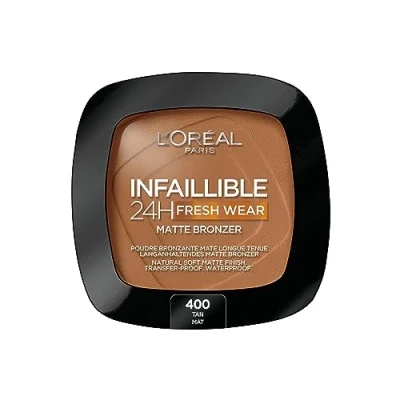 Image of L&#039;Oréal Paris Soft Matte Bronzer, Longwear, Finish, Waterproof and Transfer proof, Infallible 24H, 400